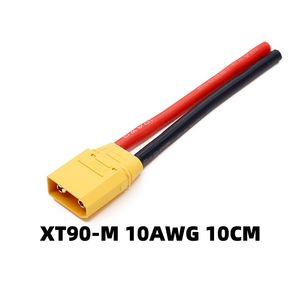 Cable Conector XT90H Macho/Hembra para Batería de Litio de Avión RC, Alta Corriente XT90S 10AWG 45A 10/20/30CM, Conector Banana Chapado en Oro - Product Image 5