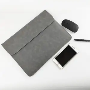 Funda de cuero suave PU para portátil, bolsa magnética protectora para Microsoft Surface Book Tablet