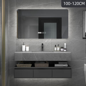 2025 ארון רהיטים מודרני חדש ארון אבן נזרקת וקרמיקה כיור רחצה - Product Image 5