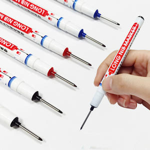 20 30mm Construction Drafting Woodworking Tool Deep Hole Long Nib Permanent Marker <b>Pen</b> - Product Image 2
