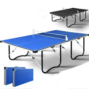 2024批发可折叠网球桌专业户外乒乓球设备高品质便携式乒乓球产品