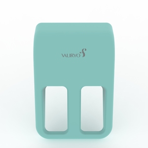 Asciugamani Elettrico Verde Metallizzato a Doppio Voltaggio 110-240V 1200W 360 °   Filtro HEPA a Doppia Camera con UVA, Origine Spagna, per Esportazione - Product Image 3