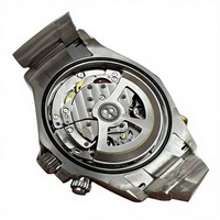 Jam Tangan Mekanik Otomatis Kustom dengan Tali Baja Tahan Karat 904L dan Kristal Safir