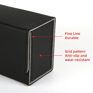 Boîte de rangement pour cartes à collectionner Torson 240+ 3-en-1 en cuir et acrylique, pour cartes anime, Yugioh et cartes en plastique, pour le rangement et la jeu - Product Image 4