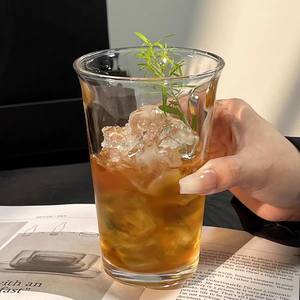 Ins Wind Flip Coffee &amp; Tea <strong>Cup</strong> Durable Glass Drinkware for Milk <strong>Latte</strong> &amp; Breakfast Drinks - Product Image 3