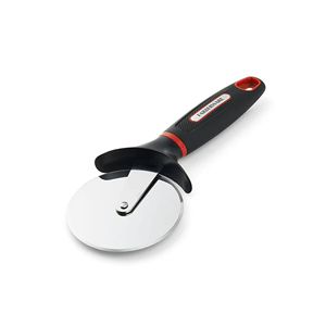 Cortador de Pizza Farberware de Acero Inoxidable con Mango Negro y Agarre Suave para Cortar Pizza - Product Image 3