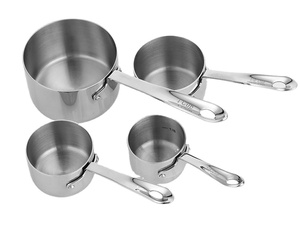 Premium Quality 18/8 Stainless Steel 5-Pieces <strong>Measuring</strong> <strong>Cup</strong> Set - Product Image 1