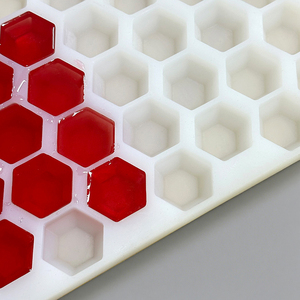 Moule en silicone hexagonal à 200 cavités, plateaux à bonbons au <span class=keywords><strong>caramel</strong></span>, moules pour chocolat - Product Image 2