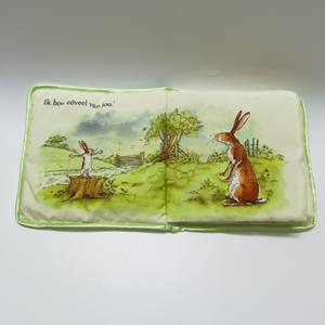Marionnette à main souple personnalisée poupée lapin compagnon <span class=keywords><strong>de</strong></span> lecture réconfortant pour bébé je t'aime beaucoup livre d'images <span class=keywords><strong>histoire</strong></span> exquise - Product Image 5
