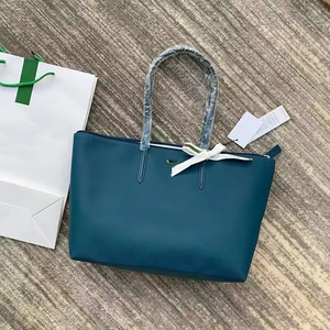 Nuova Borsa a Mano Grande Orizzontale in Pelle di Coccodrillo Francese 2025, Borsa a Spalla di Grande Capacità per Donna, Borsa Tote da Shopping - Product Image 4