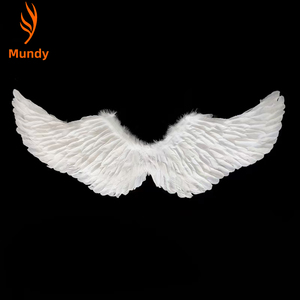Alas de Ángel de Plumas de Ganso Ligeras, Duraderas y de Lujo Mundy, Tallas S/M/L, Decoración para Disfraces, Fiesta de Halloween, Cosplay - Product Image 4