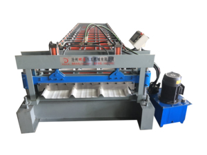 Nouvelle vente machine de formage à froid de tuiles en tôle fabricants de machines de fabrication de tôles en aluminium - Product Image 2