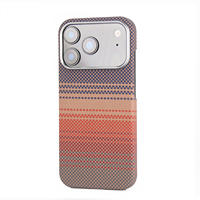 Étuis de téléphone en fibre de carbone véritable Laudtec pour iPhone Air 17 15 Pro Max 17E, coque arrière simple pour entreprise, logo personnalisé OEM/ODM Sjk1116