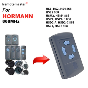 Pour Hormann 868MHZ télécommande HORMANN HSZ2 HSP4C HS1 HS2 HS4 HSZ1 HSM2 <span class=keywords><strong>HSM4</strong></span> HSE2 HSE4 ouvre-porte émetteur 868.35mhz - Product Image 4