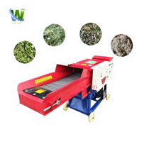 Utilisation agricole Broyeur d'herbe pour l'alimentation du bétail Hachoir à fourrage pour l'ensilage Coupe-paillettes et broyeur combiné Machine de fabrication