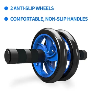 Roue d'exercice <span class=keywords><strong>AB</strong></span> pour salle de sport à domicile avec poignées antidérapantes - Product Image 4