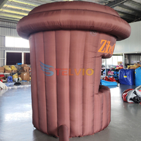 Stand de nourriture gonflable personnalisé pour carnaval, en Oxford, avec rideau pliable, stand de concession, stand de restauration rapide, stand de café, tente en forme de stand