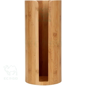 Portarrollos de papel de alta calidad Portarrollos de papel de baño de madera maciza Portarrollos de papel original Inodoro - Product Image 4