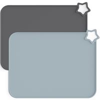 Yongli Napperon personnalisé en silicone pour aliments pour bébés Tapis de protection de table en silicone durable Tapis de sol en silicone antidérapant