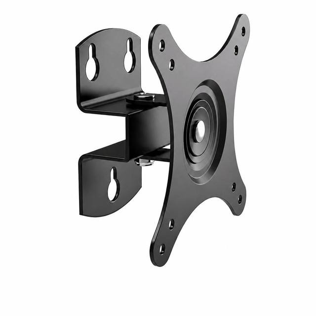 EDOO P1010 Ultra-Thin Tilting Wall Mount Bracket Monitor TV Low Profile 60mm Wall Distance 15 Adjustable Tilt Heavy Duty