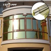 Gebäude wasserdichte UV-Ablehnung Tönung Solar hitze beständige UV-Ablehnung Einweg-Sicht glas dekorative Fenster folie für zu Hause