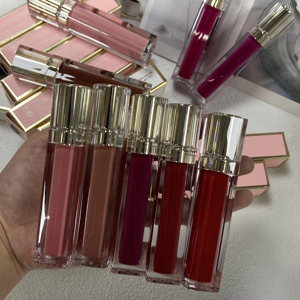 Rouge à lèvres mat hydratant vegan bio, étiquette privée OEM, logo personnalisé, rouge nude, imperméable, longue tenue, cosmétiques en gros - Product Image 2