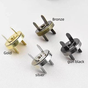 Thân Thiện Với Môi 18Mm 14Mm Từ Nút Bền Vòng Kim Loại Snap Móc Kẹp Nút Từ Tính Cho Túi - Product Image 3