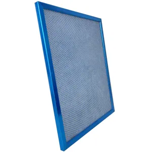  blue frame activated cotton aluminum filter for cooking range hood