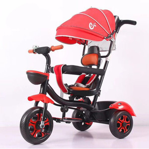 Offre Spéciale tricycle enfants pas cher guidon avec tige/3 en1 mini tricycle enfants/double barre de poussée tricycle enfants vélo - Product Image 2