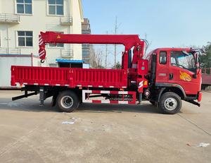 <span class=keywords><strong>Camion</strong></span> lourd HOWO 3-5 tonnes avec <span class=keywords><strong>grue</strong></span> montée, moteur, boîte de vitesses, bras télescopique hydraulique, pièces détachées, vente directe d'usine - Product Image 6