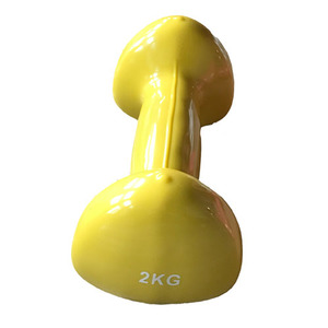 Coloré Commercial Fitness Gym Offres Spéciales Haute Qualité Deluxe Nouveau Style Vinyle Trempage Exercice Haltère - Product Image 5