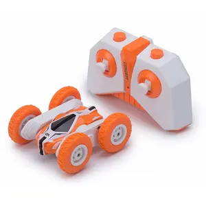 小型Rc汽车岩石履带4X4男孩遥控漂移汽车真空车轮双面4WD特技汽车玩具