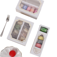 Boîte à cupcakes en papier de qualité alimentaire avec logo personnalisé - Noël avec doublure intérieure (2/4/6/12 trous) - Mini boîte à cupcakes