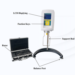 Viscosímetro con Pantalla de Cristal Líquido de Lectura Directa DH-RVDV-2, Sin Necesidad de Cálculo Manual de los Resultados del Test - Product Image 2