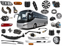 Nouvelles pièces de rechange pour bus de toutes marques et tous modèles, y compris pièces pour moteurs Higer, éclairage, pompes, soupapes et accessoires de carrosserie.