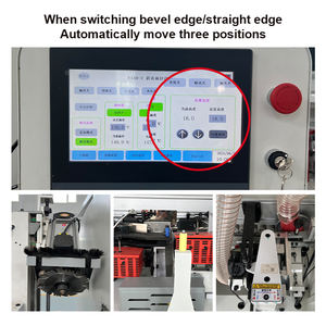 Machine à chanfreiner automatique pour le travail du bois industriel, chanfreineuse à 45 degrés pour le travail du bois - Product Image 5