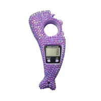 Zikrmatic Tasbeeh compteur mariage islamique Eid cadeau LED compteur de comptage avec cristal numérique Tasbih compteur affichage heure Date