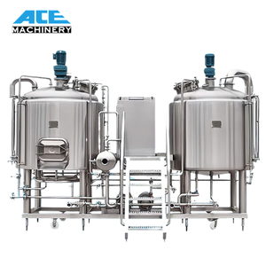 2000L Microbrewery Equipment Beer Manufacturing Plant with PLC Controlled Pump Motor SUS304 Stainless Steel Easy to Operate - Product Image 3