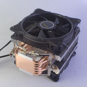 ชุดระบายความร้อนซีพียู Lanshuo ขนาด 120x120x25 มม. 6 ท่อทองแดง พัดลมคู่ สำหรับระบายความร้อนโปรเซสเซอร์ - Product Image 3