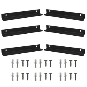 Kim Loại Vinyl Record Chủ Wall Mount Record Kệ Lưu Trữ Khung Cho Hiển Thị Nghe Ghi Bộ Sưu Tập Và Trang Trí - Product Image 2