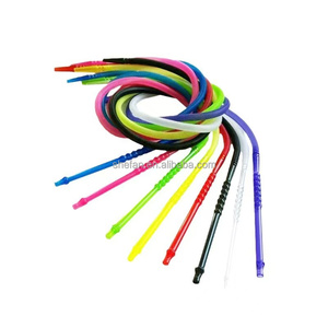 1.8M無臭プラスチック製水ギセルホースガラス口先端ソフトフォームハンドル使い捨てシーシャアクセサリー - Product Image 5