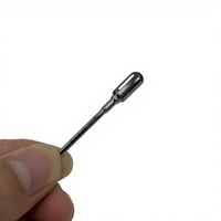 Bâtonnet de ponçage à tête ronde en acier au tungstène haute dureté pour le polissage et la finition des bijoux métalliques