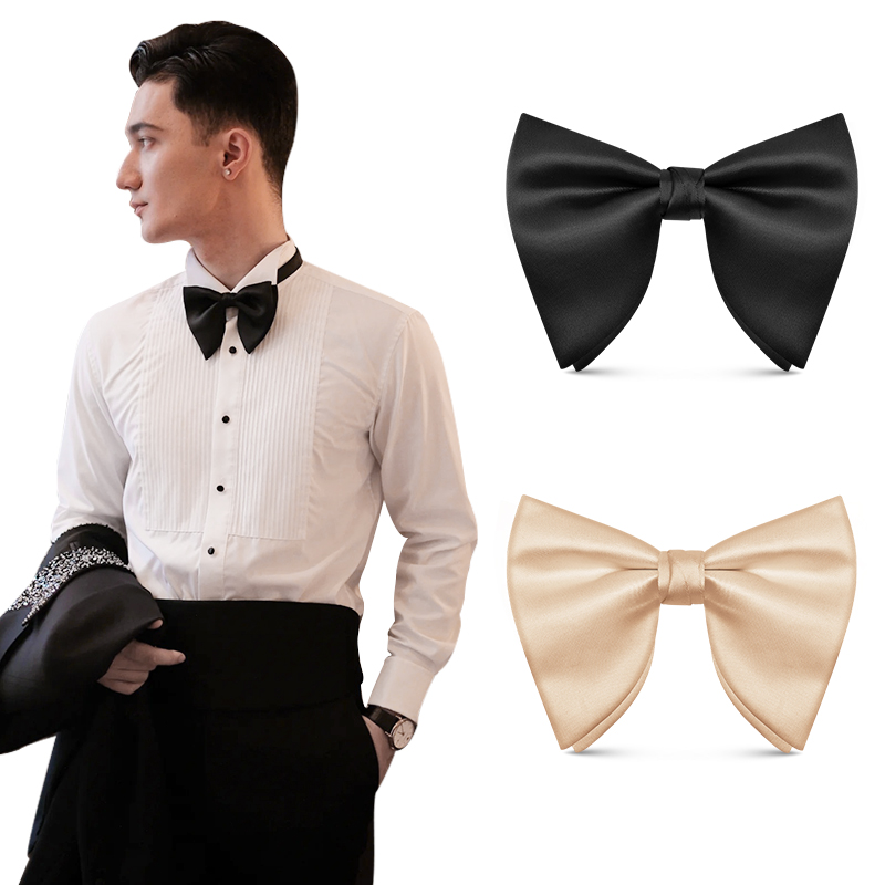 Black Gold Bow Ties - Elegant Party Accessories for Men Black Gold Bow Ties - Elegant Party Accessories for Men