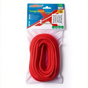 Filet à bagages 300x312mm avec corde élastique rouge pour la sécurisation du fret - Product Image 2