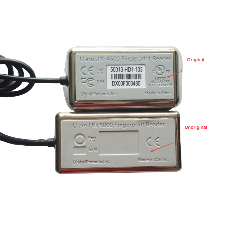 Shenzhen INJES Persona Portable USB Lecteur D'empreintes Digitales D'empreintes digitales Mod Scanner Biométrique WIN 10 64 BITS