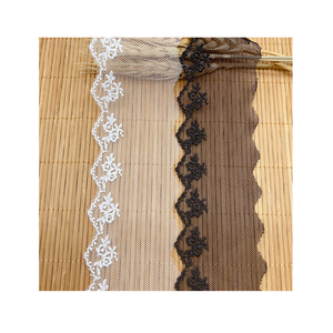 Bordado de moda, encaje de malla Soluble en agua, 100% poliéster, elegante vestido de novia, accesorios de ropa para bolsos - Product Image 5