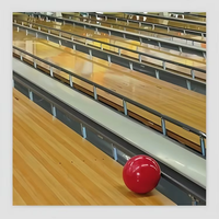 Machine de bowling flexible et durable Xushida Grey 17m pour l'exercice à domicile