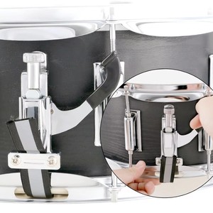 กลองสแนร์ลายไม้ 14 นิ้ว สำหรับวงโยธวาธิต ระดับมืออาชีพ น้ำหนักเบา ทนทาน พร้อมสายสะพาย - Product Image 4