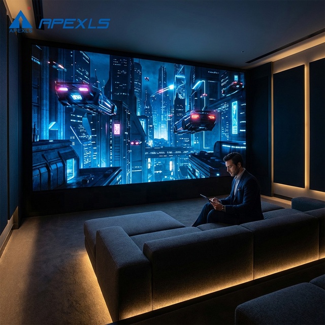 Flip Chip COB LED Panel P0.9 Small Pixel Pitch 8K UHD Micro LED Video Wall with 800cd Brightness 7680Hz Refresh Rate