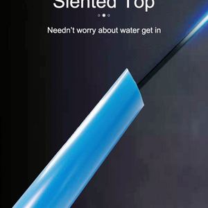 En stock Embout en silicone Tube en PVC Taille enfant 420mm Longueur Ensemble de tuba avant Équipement de plongée Tuba - Product Image 4